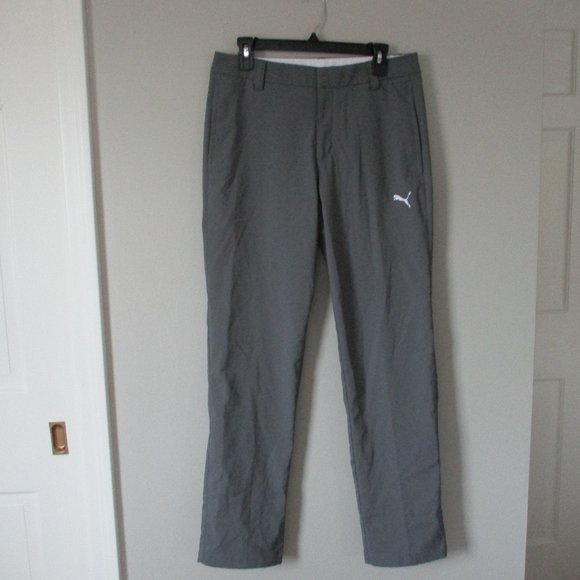 Puma Other - Puma Performance Golf Casual Men's Pants Gray Wicking DryCell 32x32